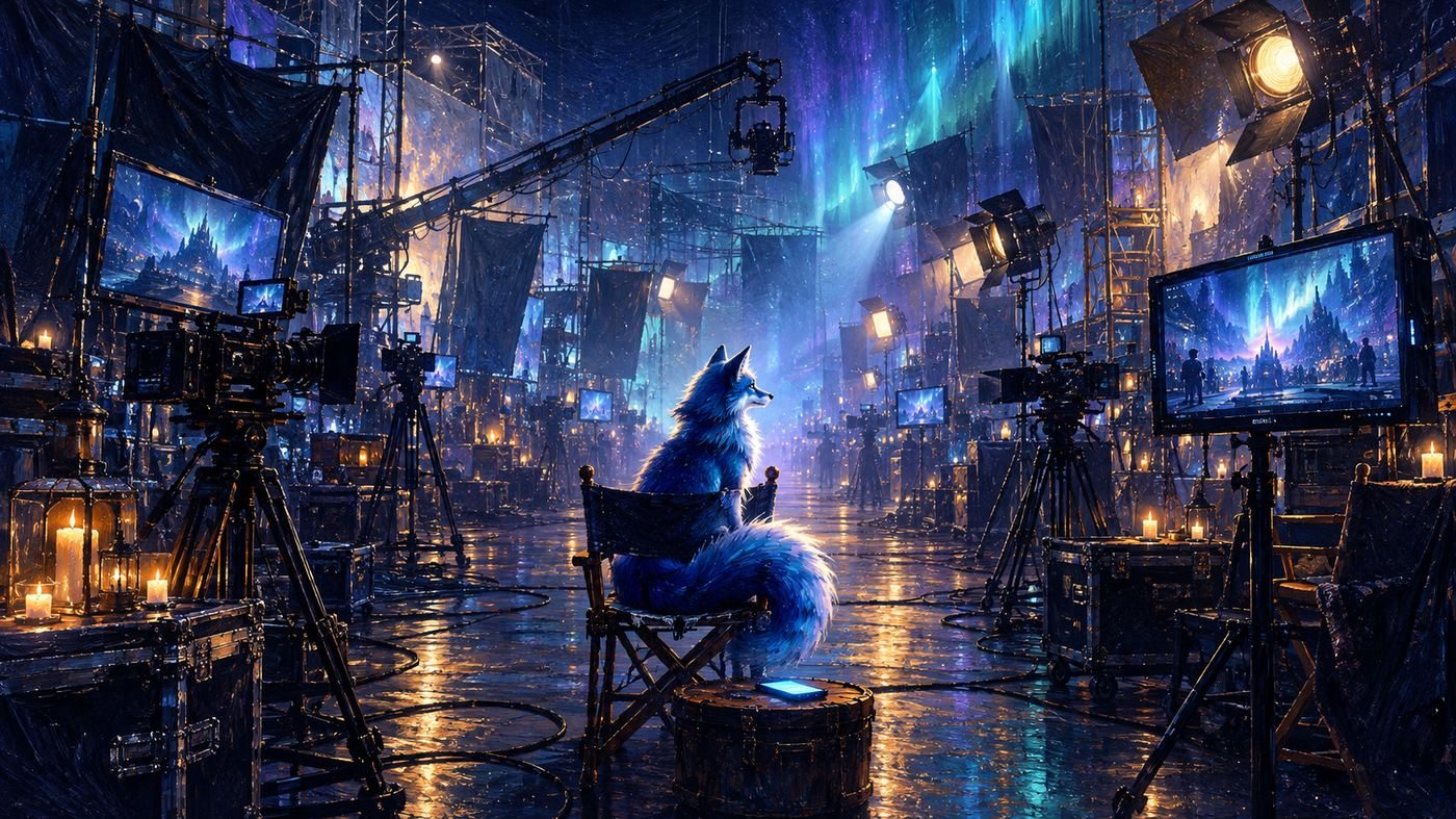 Director fox backstage